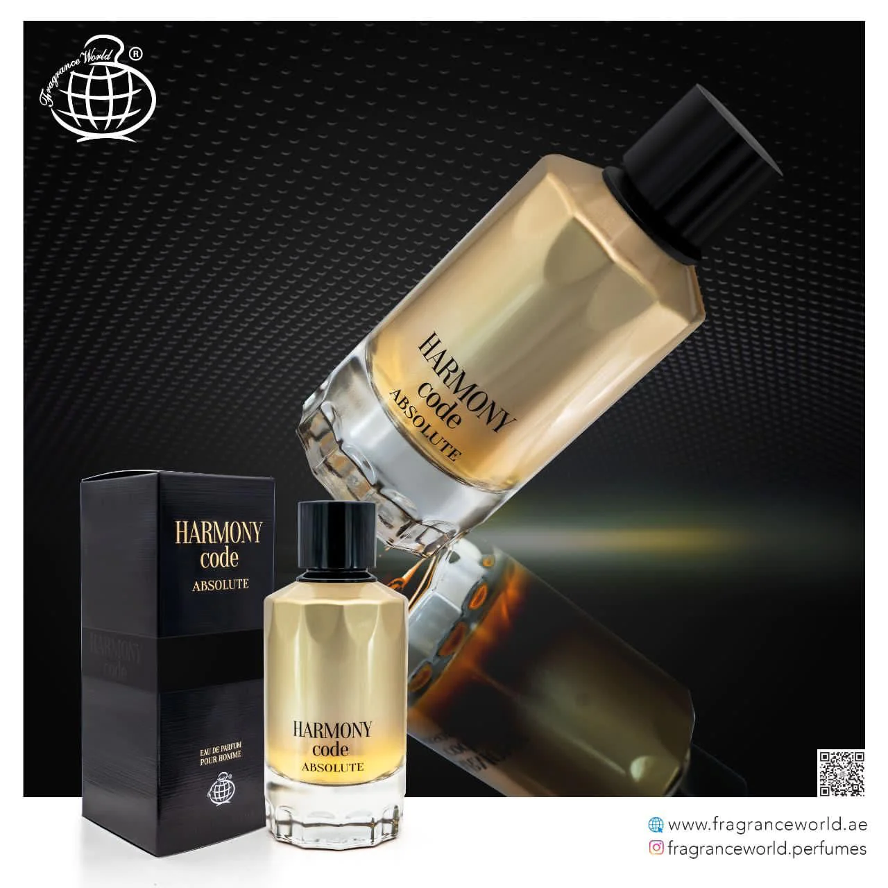 Fragrance World - Harmony Code Absolute / Armani - Code Absolu, 100ml EDP