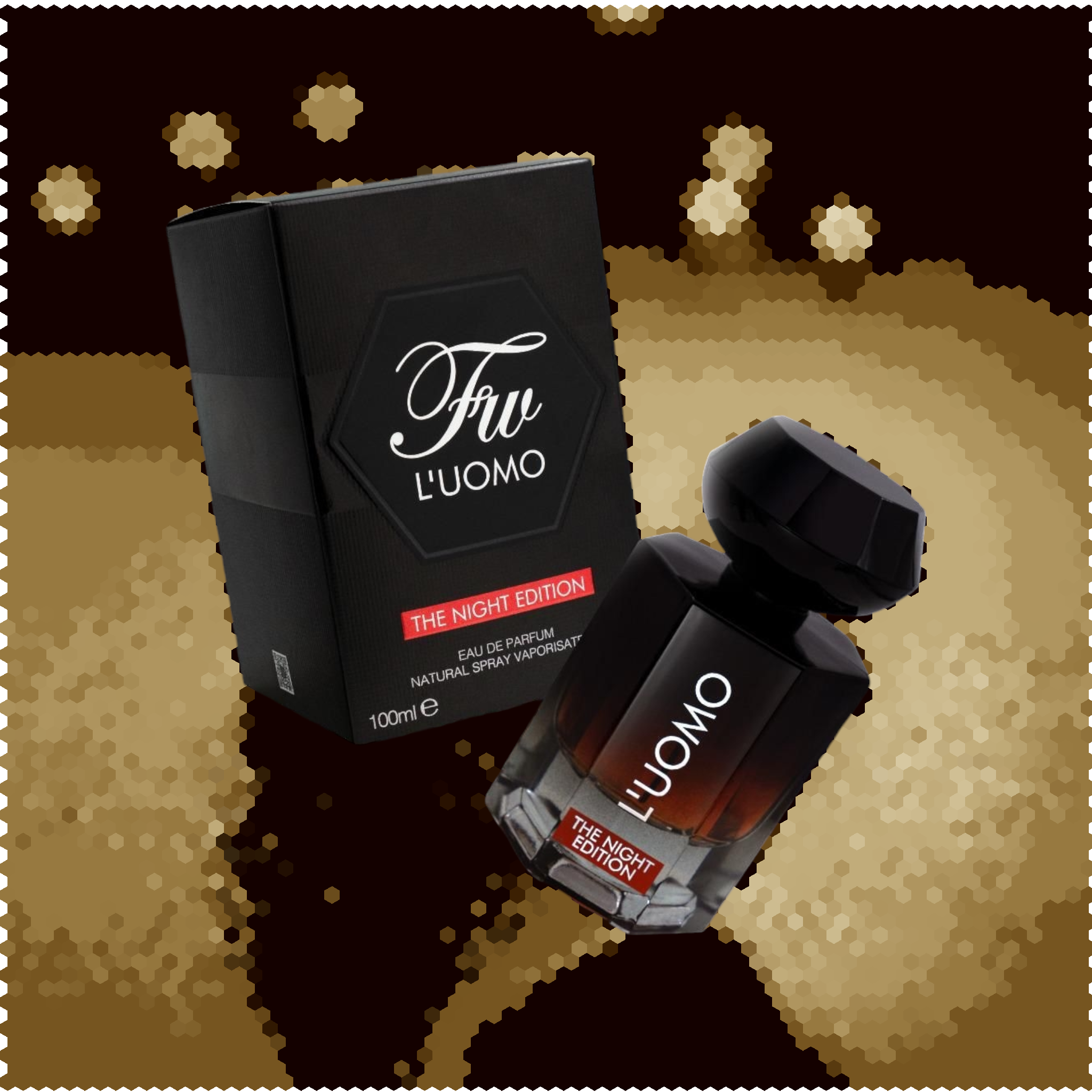 Fragrance World - L'uomo The Night Edition / YSL - La Nuit L'homme, 100ml EDP