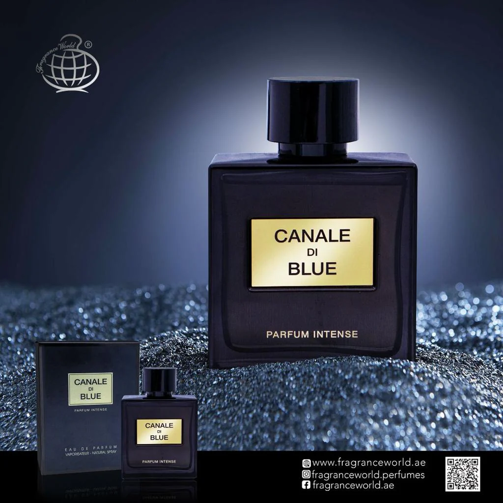Fragrance World - Canale Di Blue Parfum Intense / Chanel - Blue De Chanel Parfum, 100ml EDP