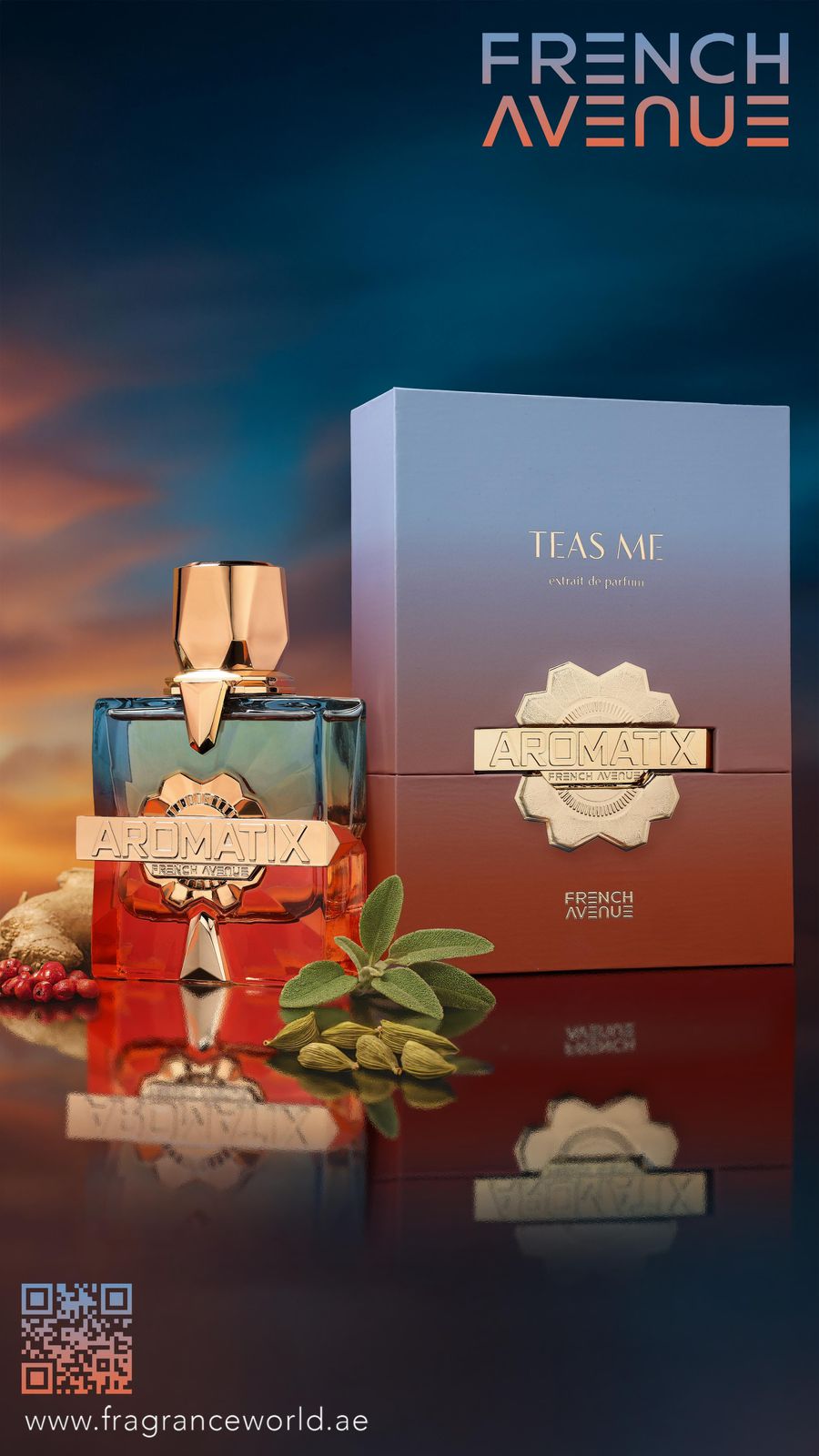 French Avenue & Aromatix - Teas Me, 100ml EDP