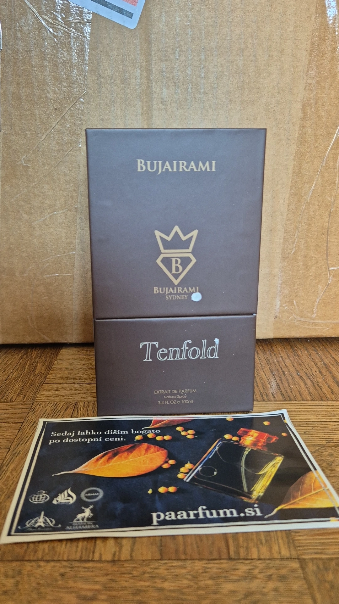 Bujairami - Tenfold / Tom Ford - Black Orchid, 100ml Extreit